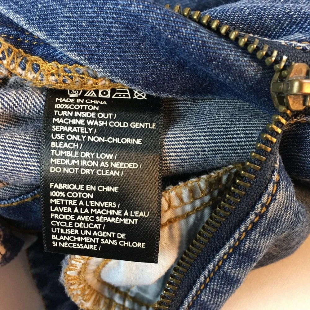 Y2K BDG High Waist‎ Lace Up Jeans Denim Shorts Cut-Off Grunge Preppy Women's 28